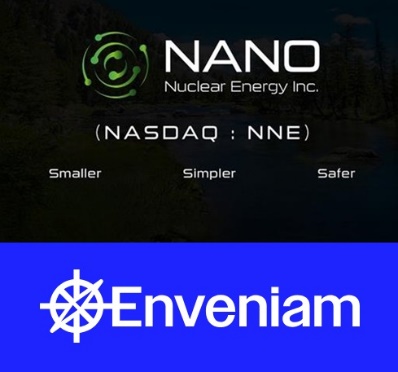 NANO Nuclear Energy and Enveniam Sign Memorandum of Understanding to Advance U.S. Nuclear Fuel Cycle, Microreactor Deployment and Energy Infrastructure