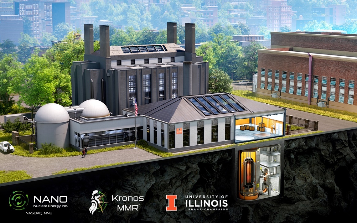 NANO Nuclear’s KRONOS MMR™ Program Advancing Through U.S. NRC Review with the University of Illinois Urbana-Champaign